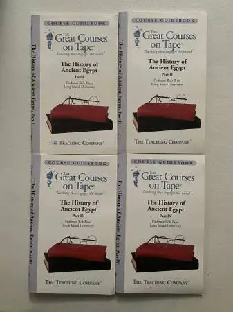 History of Ancient Egypt, Great Courses Teaching Co 48 Lectures 12 VHS