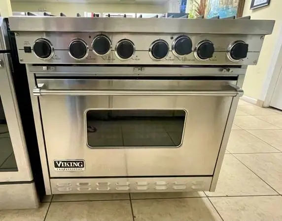 Viking 36” Dual Fuel Range Stainless Steel
