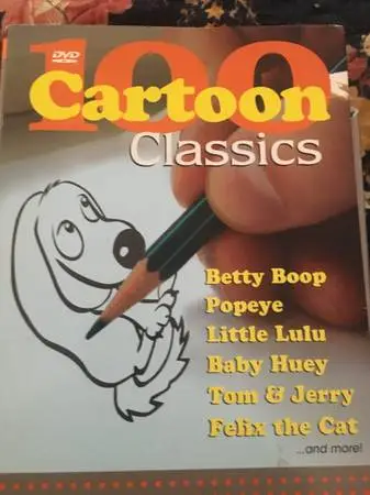 100 vintage dvd cartoons