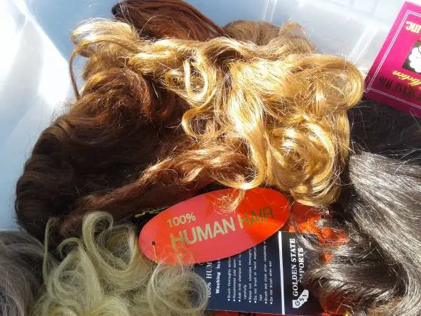 HUMAN HAIR WIGS (NEW )W ITH TAGS