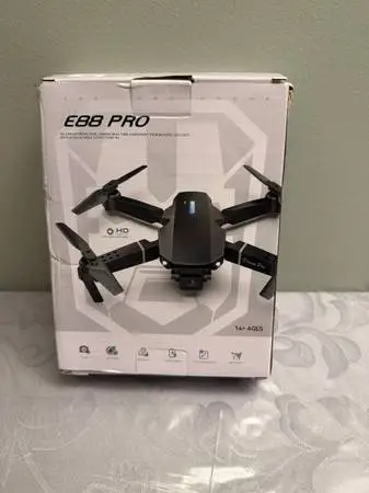 RC Drone E88 Pro 4K Dual Camera WiFi Height Hold Mode Foldable Brand New