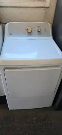 G.E HEAVY DUTY SUPER CAPACITY PLUS GAS DRYER WARRANTY N DELIVERY