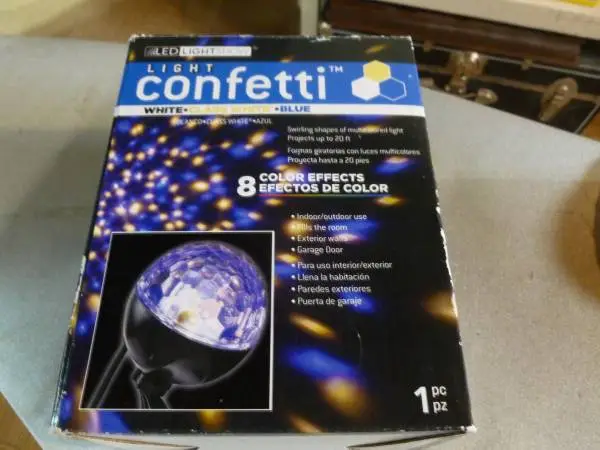 Christmas: FUN LED Light Show-Outside directed to your house