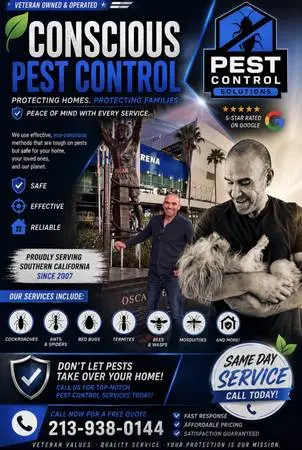 Conscious Pest Control BED BUGs by Pros Heat Treatment Cockroaches 🪳