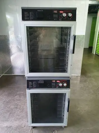 Double Hatco Flav-R-Savor Heated Holding Cabinet - Excellent Condition