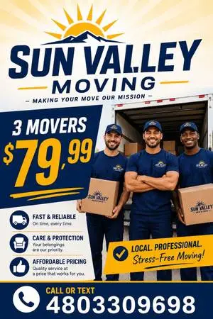 🚚MOVING SERVES 2 men & 26ft truck $59/HR🚚Text Or Call 📦(4803309698)