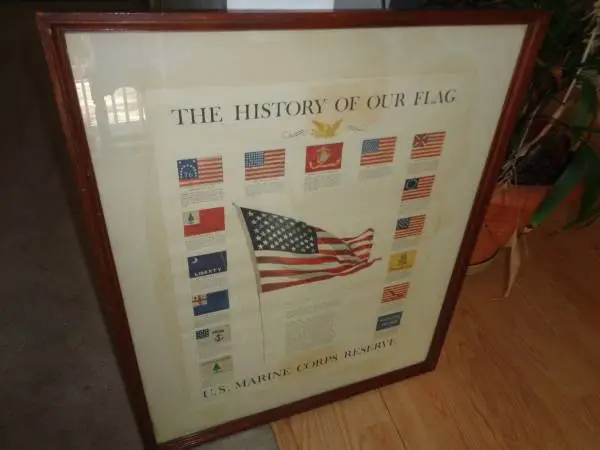 U.S. Marine Corps The History of Our Flag