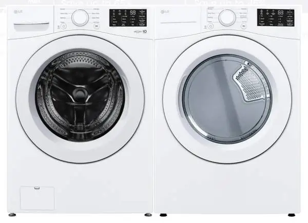 LG Front Load Washer and Electric Dryer Set New