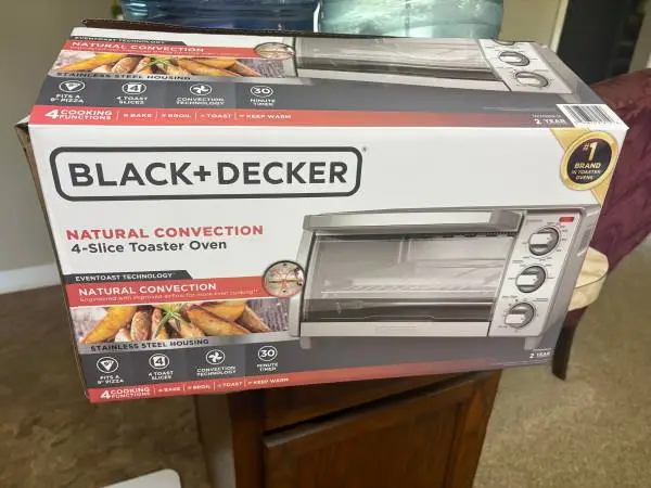 Natural convection toaster oven