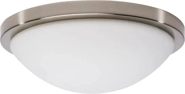 Nuvo 62/1842 LED Button LED Flush Mount Ceiling Light, 11 Inches, CTT
