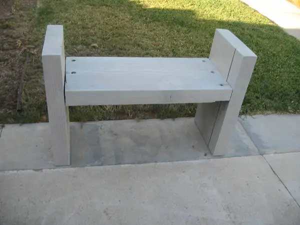 Custom Made Bench-Solid Douglas Fir