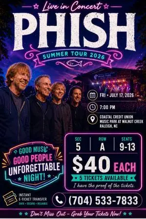 ⒌TIX ↪↩ Phish ~ Ⓢⓔⓒⓣⓘⓞⓝ 5 |!| 🗽