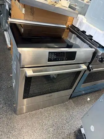 STAINLESS STEEL INDUCTION RANGE