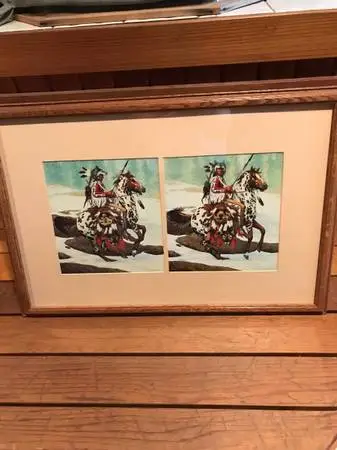 “Guardian Spirit” framed, matted print by Bev Doolittle