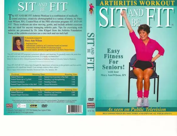 Arthritis Workout Sit and Be Fit as Seen on Public Television DVD