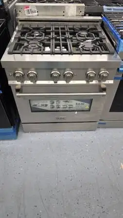 Brand new z line 30 dual fuel gas range