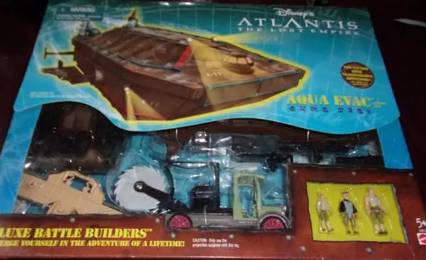 Disneys Atlantis Aqua Evac action set