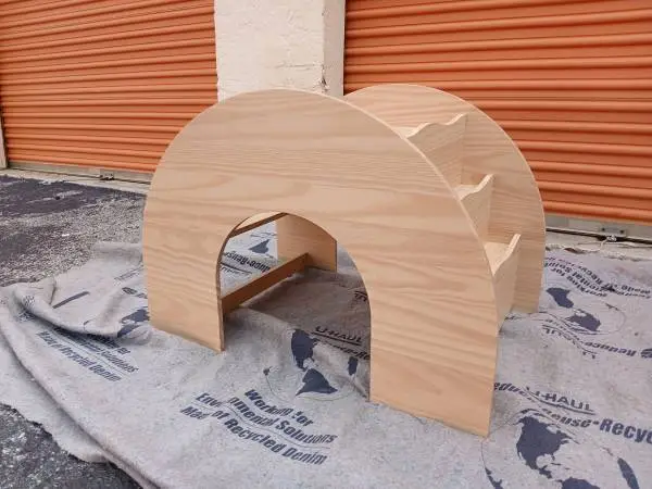 New NESTIG arches desk Bookshelf kids Montessori retail$400