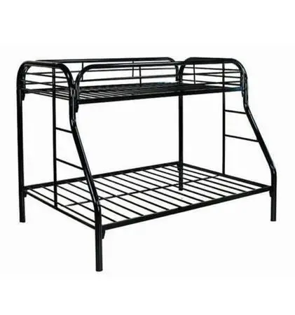 BRAND NEW METAL FULL/TWIN BUNK BED WITH PLUSH MATTRESS (FREE DELIVERY)