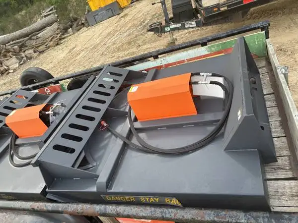 Skid steer brush hog