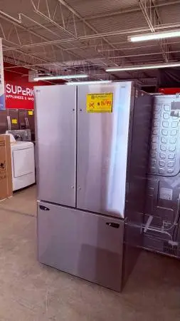 LG 3 DOOR STAINLESS FRIDGE