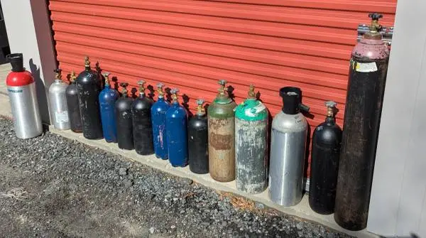 CO2 and Beer Gas Cylinders Tanks