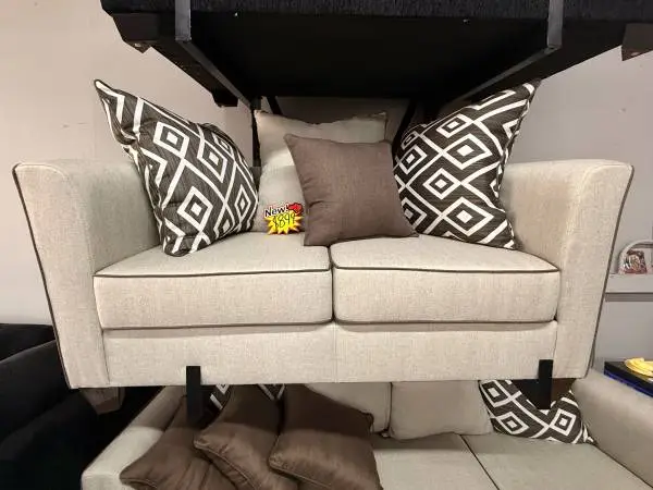 New Light Gray 2 Piece Sofa