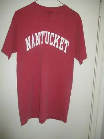 NANTUCKET SHIRT, AUTHENTIC, M., NAN. BOAT BASIN SHOP