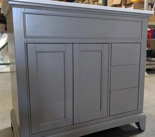 Stunning Fairmont Designs Smithfield 36 Vanity, Medium Gray Brand New