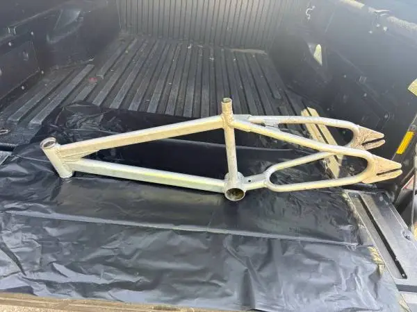 PK Ripper aluminum BMX frame and parts