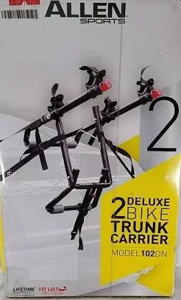 2-BIKE ALLEN DELUXE RACK! - LIKE NEW! - LOW PRICE!