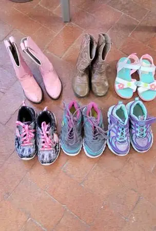 Lot of Size 12 Girls Shoes