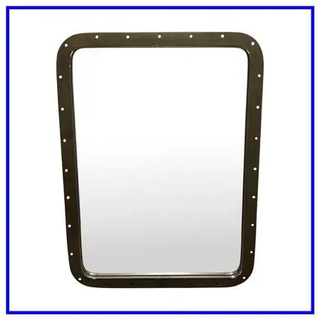 Restoration Hardware Teen Pierced Metal Wall Mirror. Estimated Price: