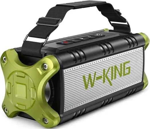 W-KING D8 Portable Bluetooth Wireless Speaker, Loud 90W Peak / 50W RMS