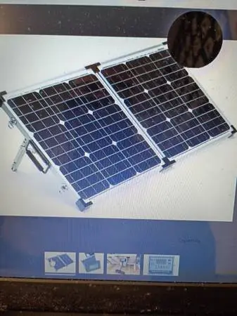 SOLAR SYSTEM ZAMP 160 WATT PORTABLE