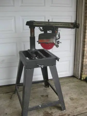 Craftsman 10” Radial Arm Saw with Stand