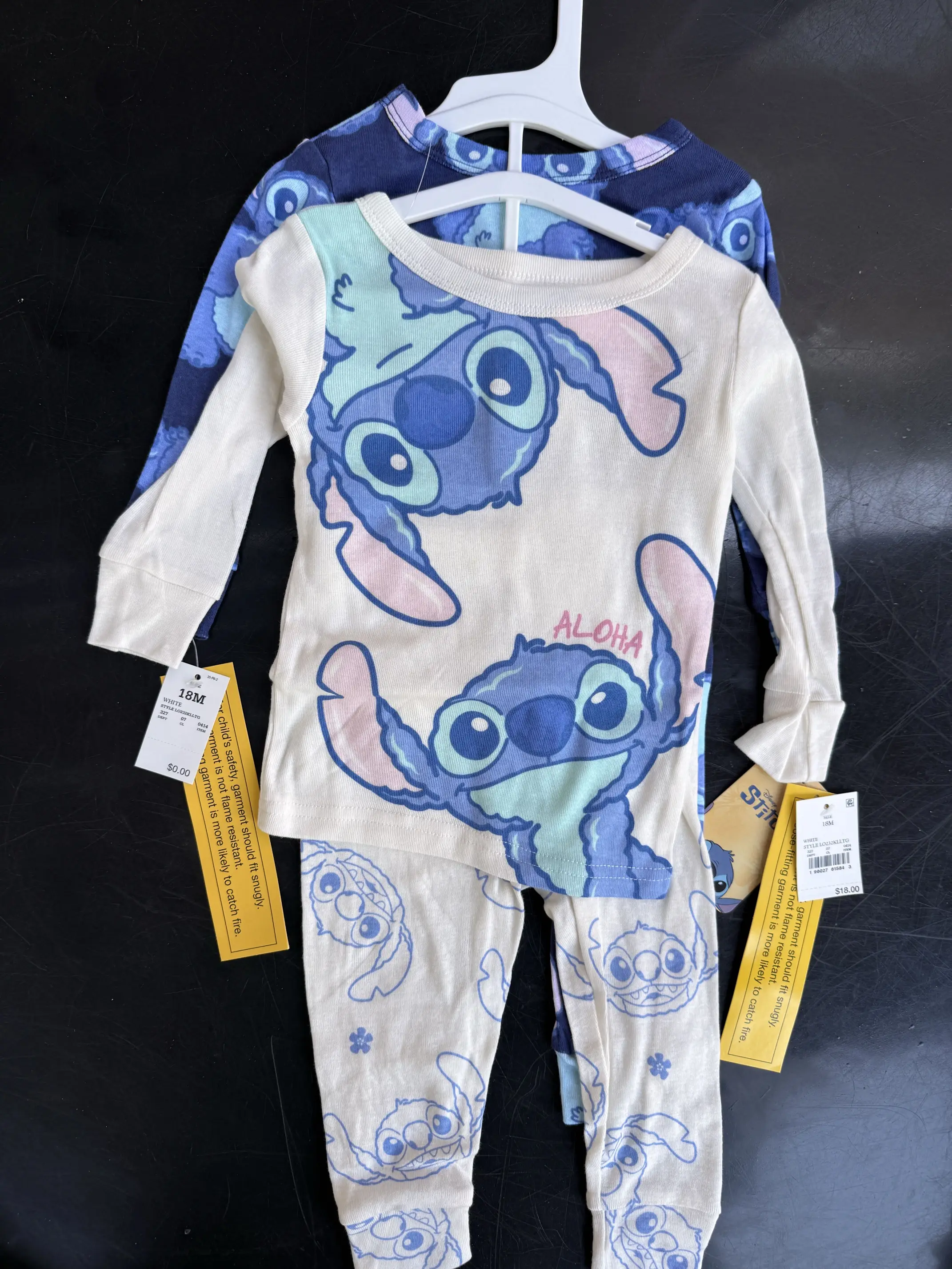 Disney Stitch 2-Piece Pajama Set – Toddler Size 18 Months – NWTYour little Stitch fan will love this