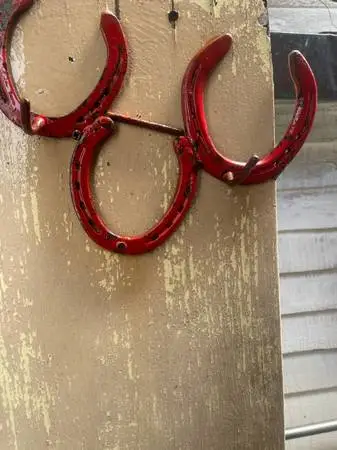 HORSESHOE RACK  /  50  YEARS OLD  AT  LEAST...