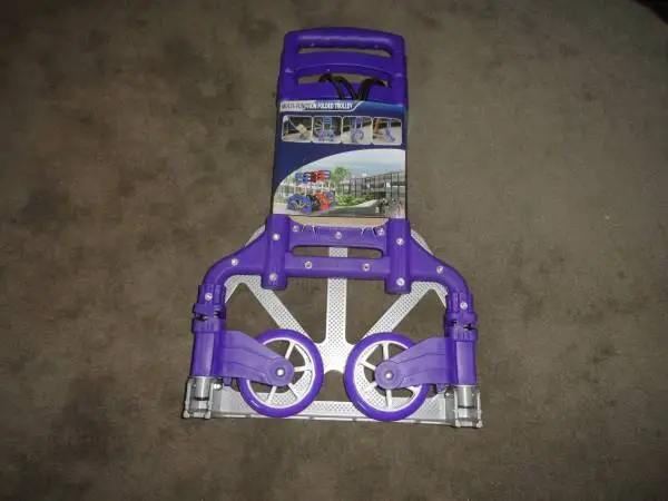 (NEW) 2-WHEEL FOLDING LUGGAGE CART