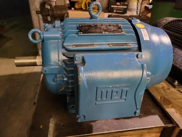 NEW 15hp 3-phase motor, 230/460 volt 3-phase, inverter compatible