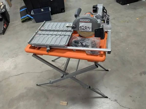 RIDGID Blade Corded Wet Tile Saw