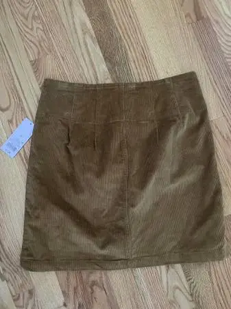Wild Fable A-line brown skirt - size 6