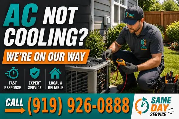 ❄️ AC Not Cooling? HVAC Problem? — We Show Up & Repair It
