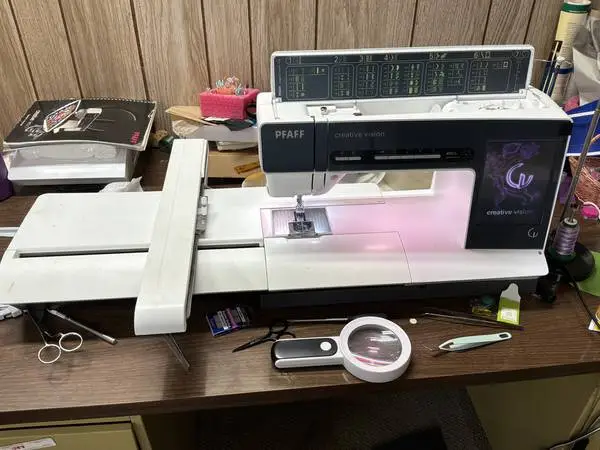 Pfaff Creative Vision Sewing and Embroidery Machine