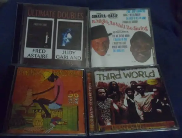 CDs: Two From 50s, Two by Third World.  (music1)