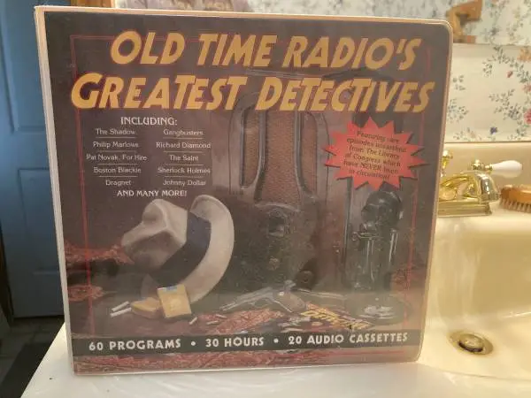 OLD TIME RADIO’S GREATEST DETECTIVES ON 20 CASSETTES