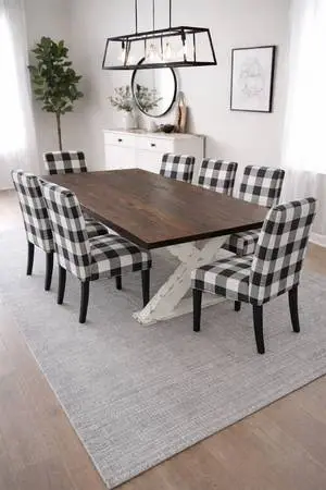 Custom Designed Farmhouse Dining Tables.