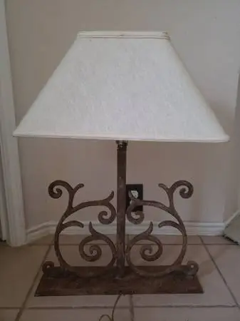 Bedroom side lamp