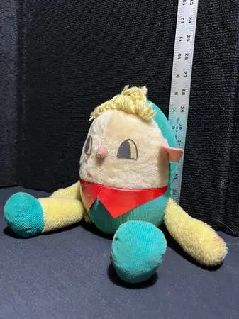 Vintage Humpty Dumpty Toy Knickerbocker Toy Co MUSICAL CHIME PLUSH TOY