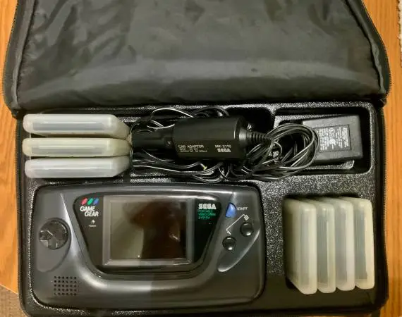 Vintage Sega Game Gear System & Games